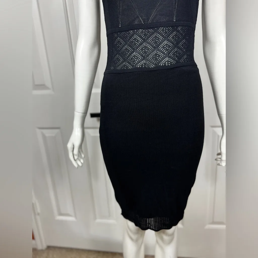 ALI & JAY Rayon Blend Elegant Pavilion Party Black Mini Dress Size Large - Image 5