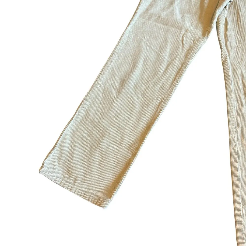 Lauren Ralph Lauren Camel Corduroy Pants Straight Leg Retro Vintage Size 8 Women - Image 4