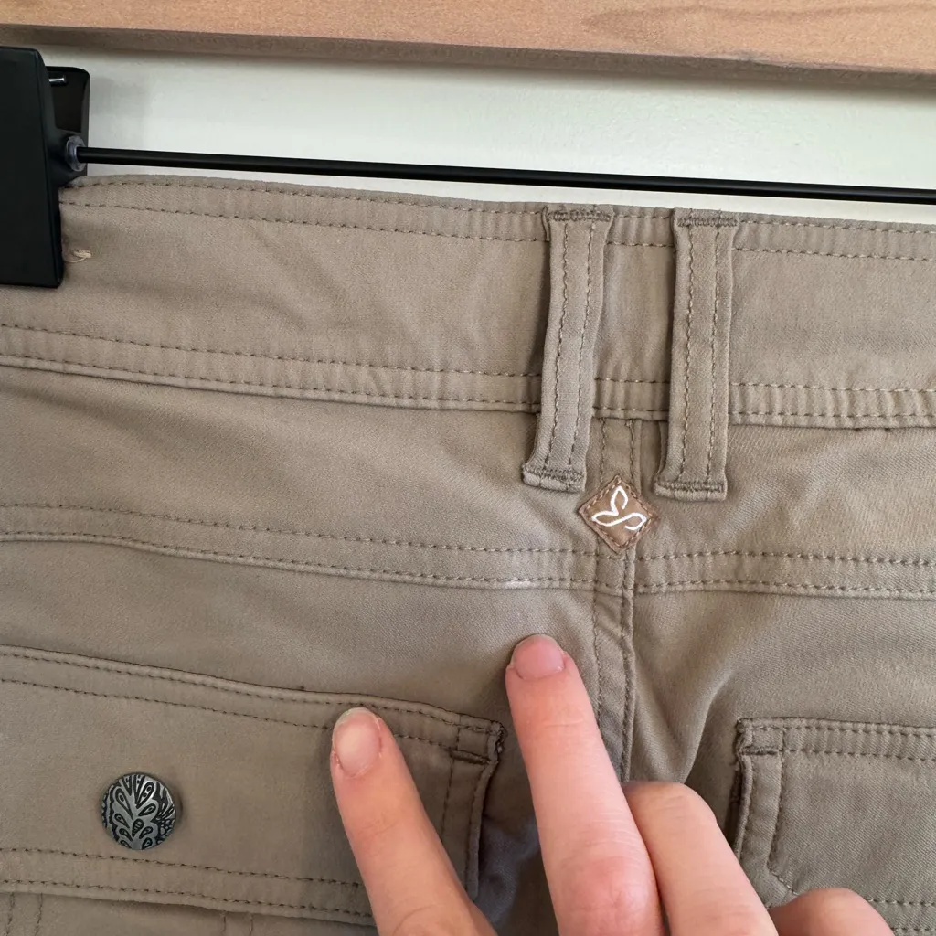 prAna  Women’s Tan Adjustable Transitional Hiking Pants - Image 11