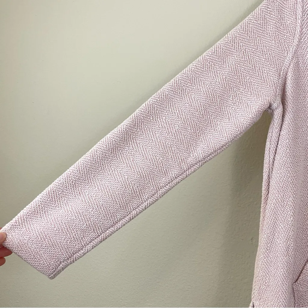 Faherty Seabrook French Baja Terry Hoodie‎ Sweatshirt In Light Pink Size Small - Image 5