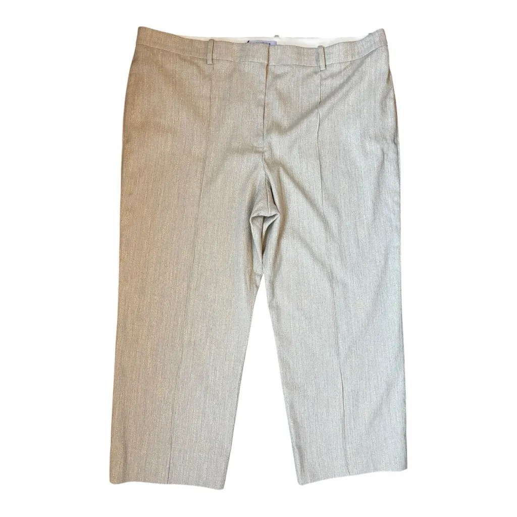 MM Lafleur The Pearl Pant - Cotton Tweed COLOR: IVORY Size 20 Pearl 1.0 - Image 4