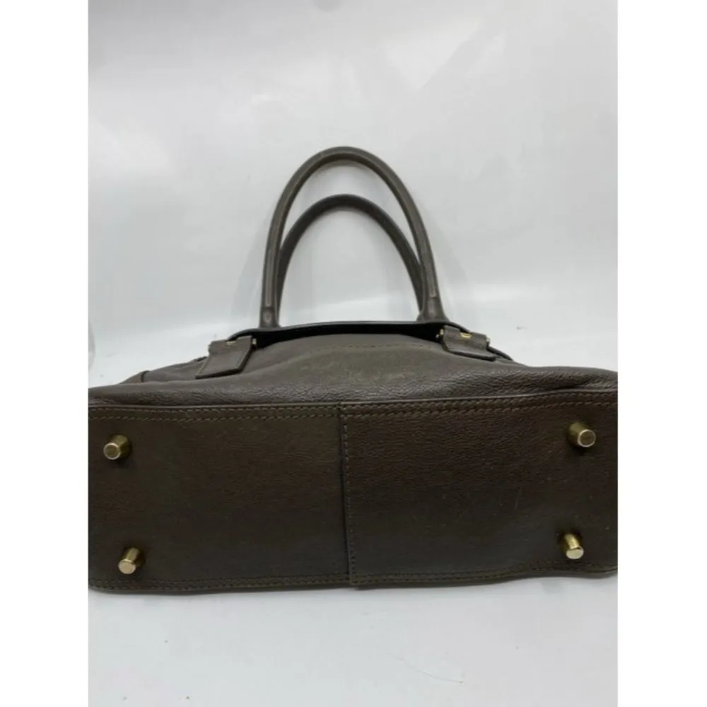 chloe handbag brown leather tote - Image 2