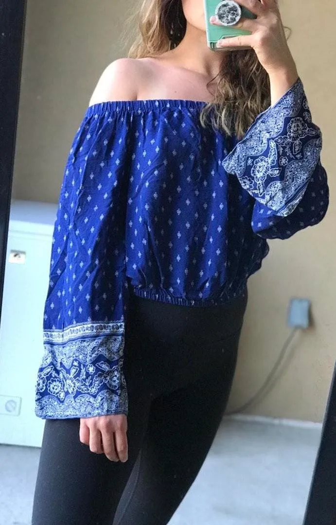 LA Hearts Off The Shoulder Top - Image 4