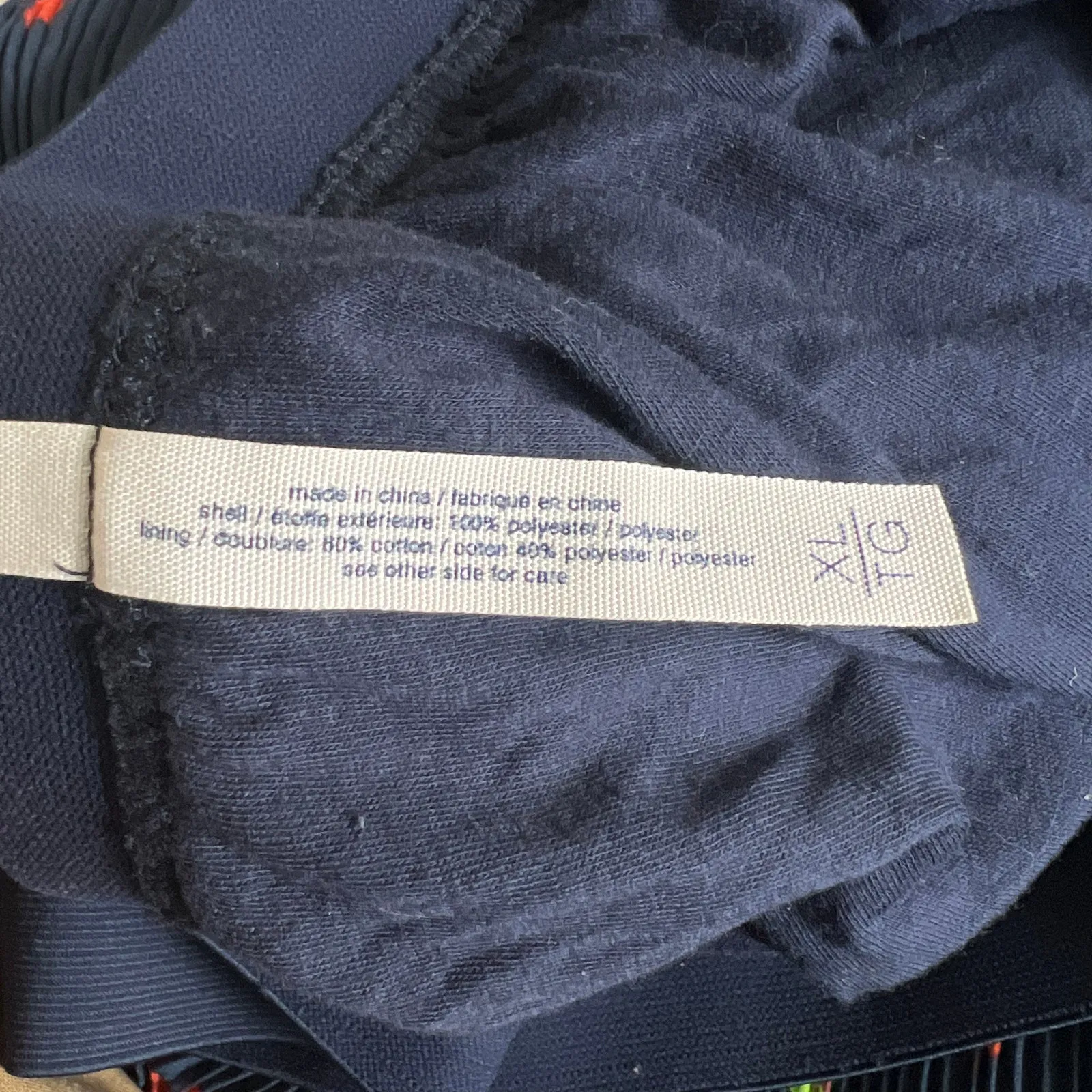 Aeropostale Mini Skirt Womens XL Blue Floral Boho Chiffon Mini Whimsy Maximalist - Image 7