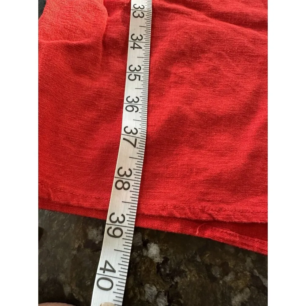 Wild Fable Women's Lace-Up Back Maxi Bodycon Slip Dress Valentine Red Sz 16 NWT - Image 11