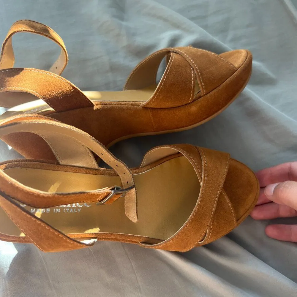 NWOT Sundance wedge sandals size 37 - Image 9