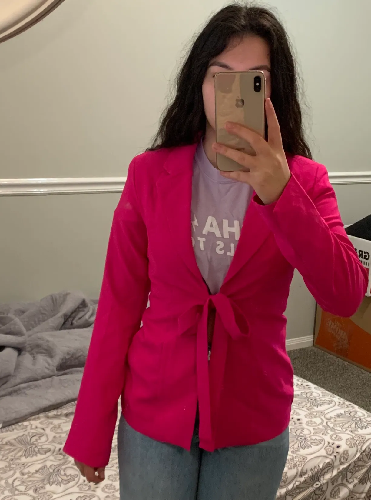 Forever 21 Hot Pink Blazer  - Image 6