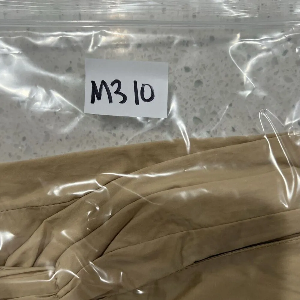 Mable Size S Shorts High Elastic Waist Pull On Khaki Beige Lined Pockets Women’s - Image 11