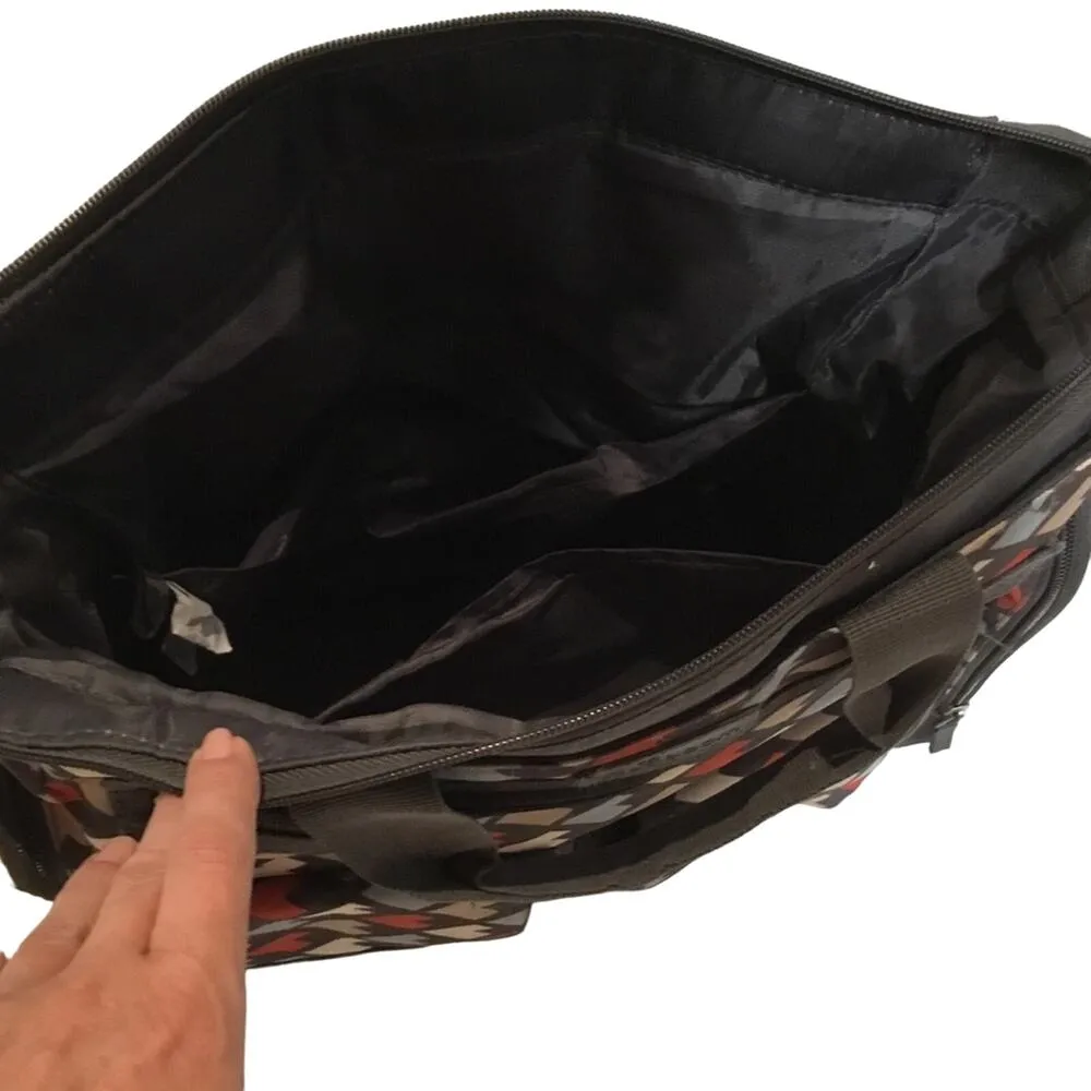 Baby Boom Multi Geo Tote Diaper Bag Gray - Image 7