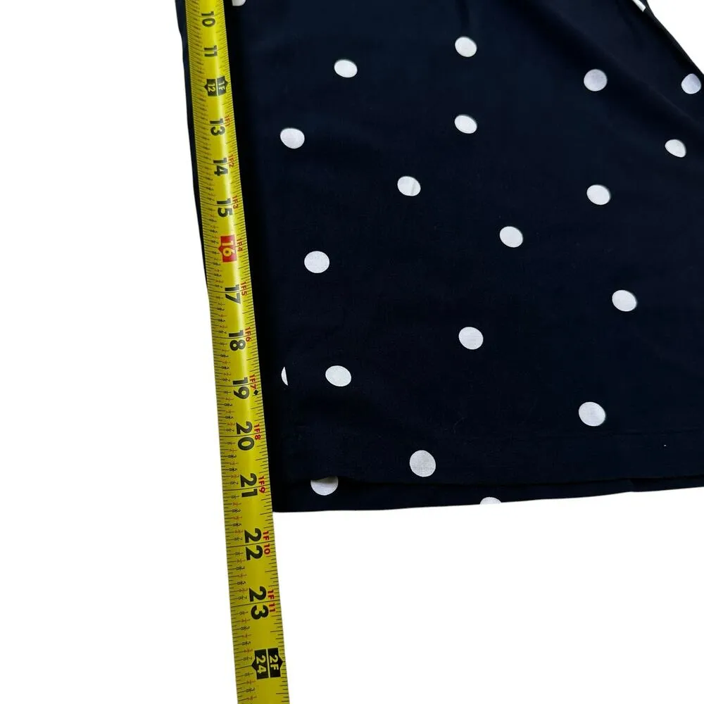 Loft Blue Polka Dots Jumpsuit Women Size 10 NWT | 41-34 - Image 6