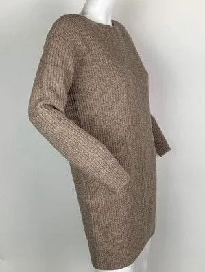 Rib Boat Neck Dress - Image 4