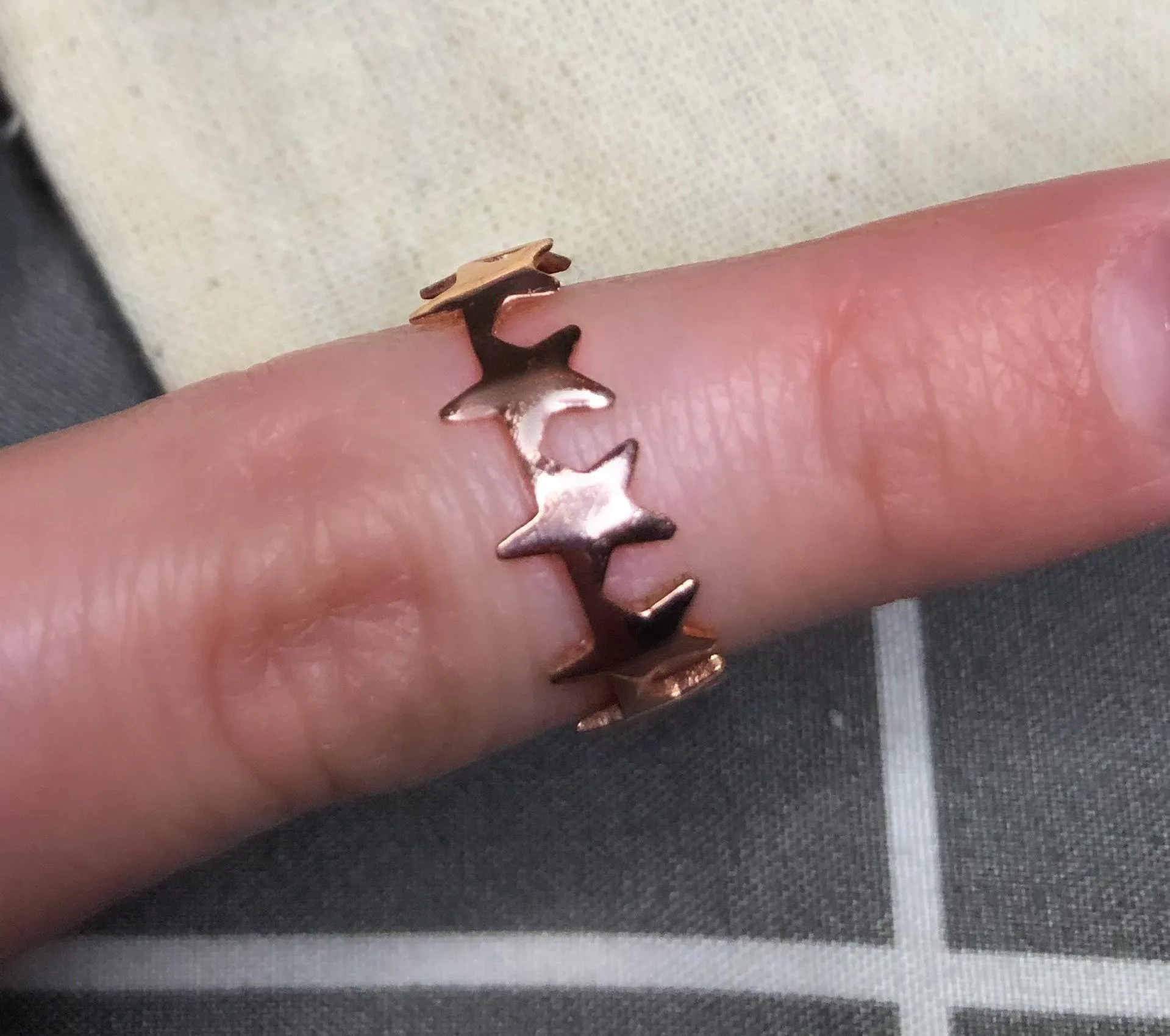 Puravida Rose Gold “Seeing Stars” Ring - Image 2
