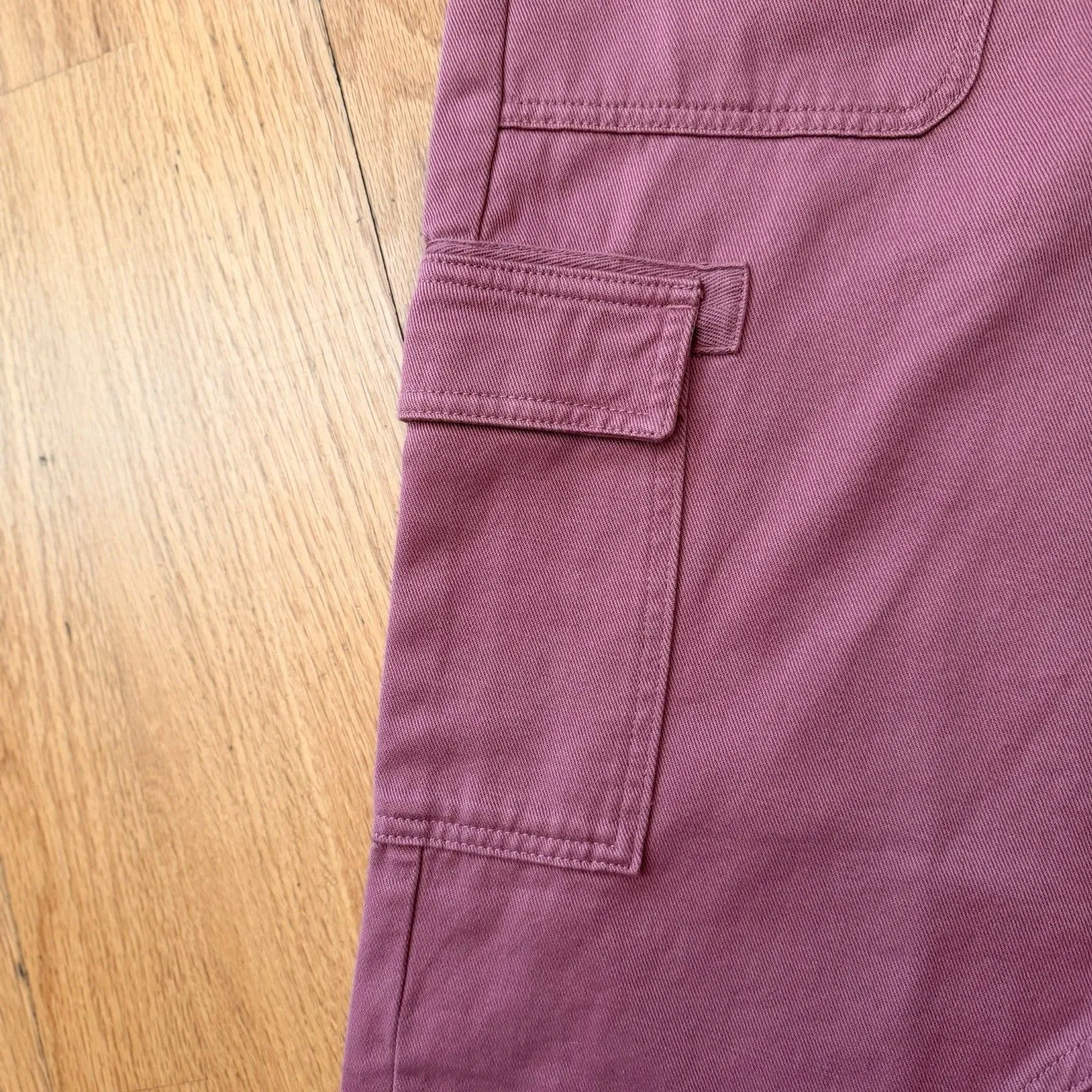 Victoria’s Secret PINK Utility Cargo Pants Begonia M EUC Y2K Valentine Street VS - Image 14