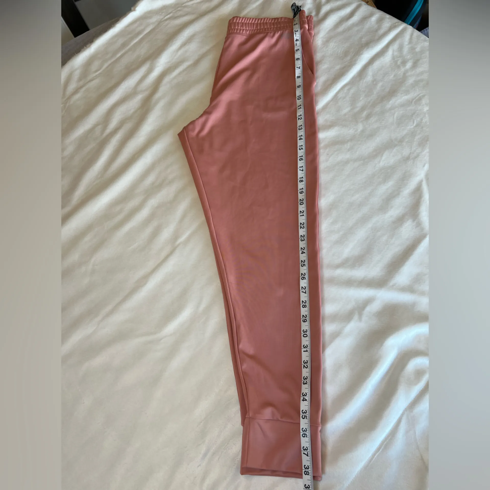 PINK Victoria's Secret Coral Jogger Pants Size‎ XL - Image 7