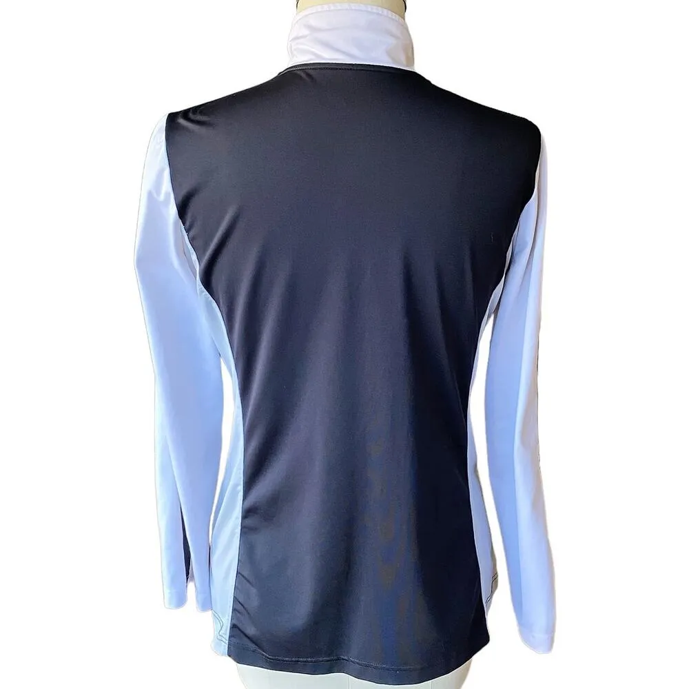 STYLE & CO. Sport Active Black White Gray Activewear Jacket ~ Women's MEDIUM - Image 4