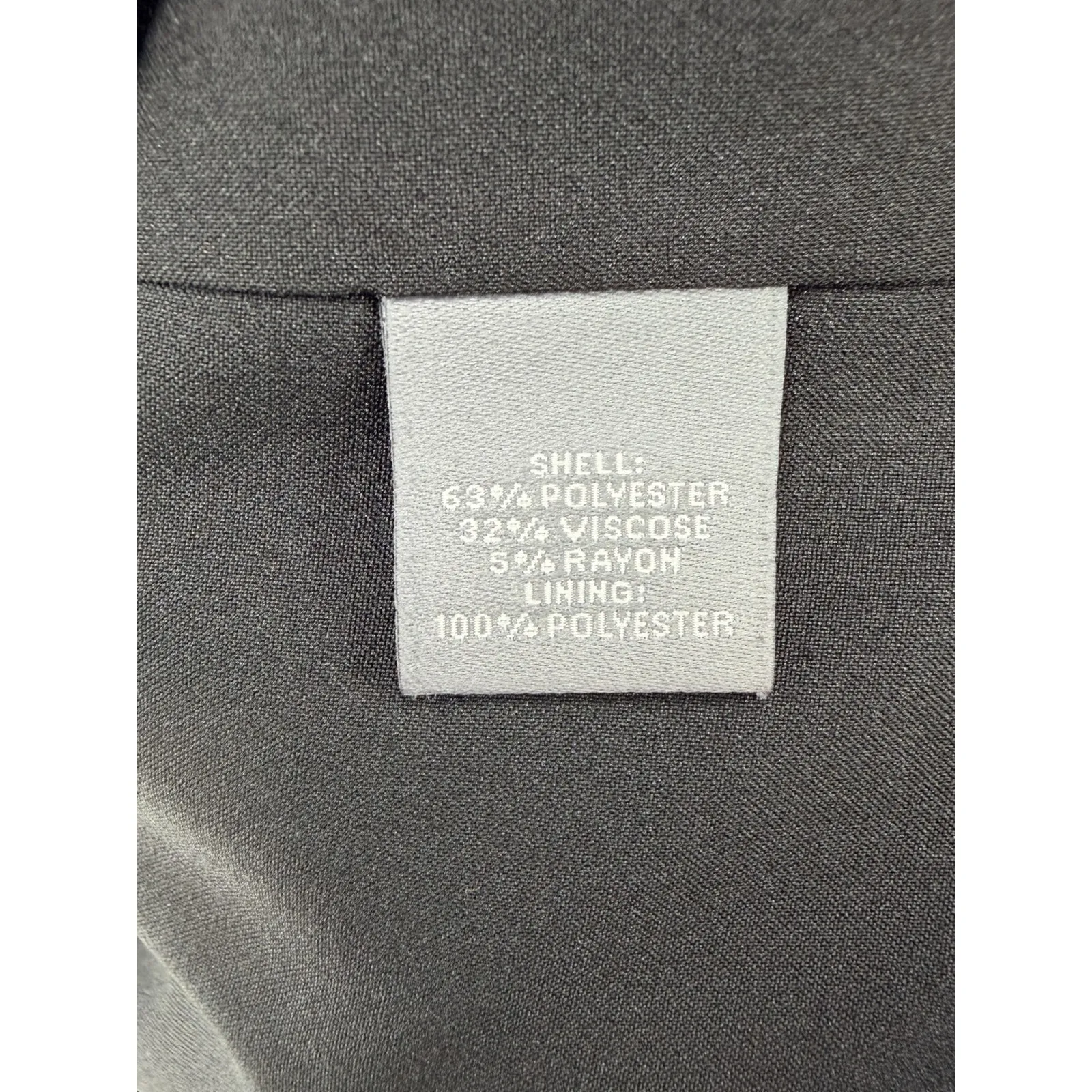 Neiman Marcus Black Tailored Blazer Jacket Minimalist Luxury Workwear Size 10 - Image 4