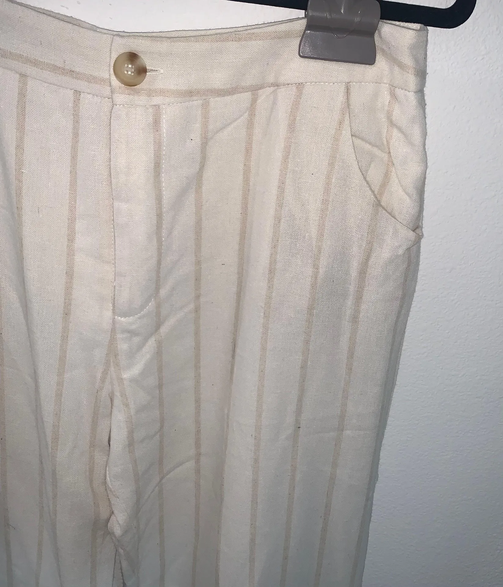 Lucca Couture Isla White Wide Leg Pants - Image 10