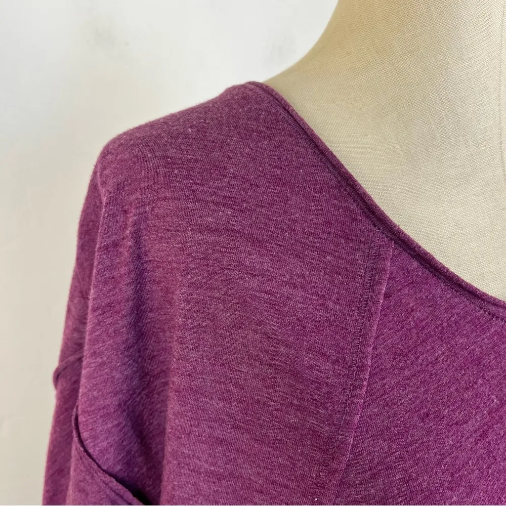 Free People Movement Plum Oversize V Neck Tunic - Image 4