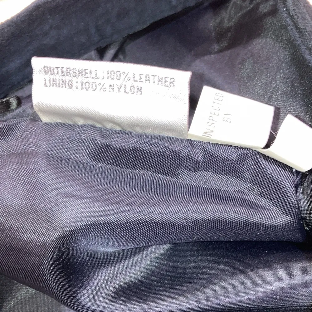 Women’s Vintage Global Identity leather (suede) black miniskirt. GIII series. Size undefined - Image 5