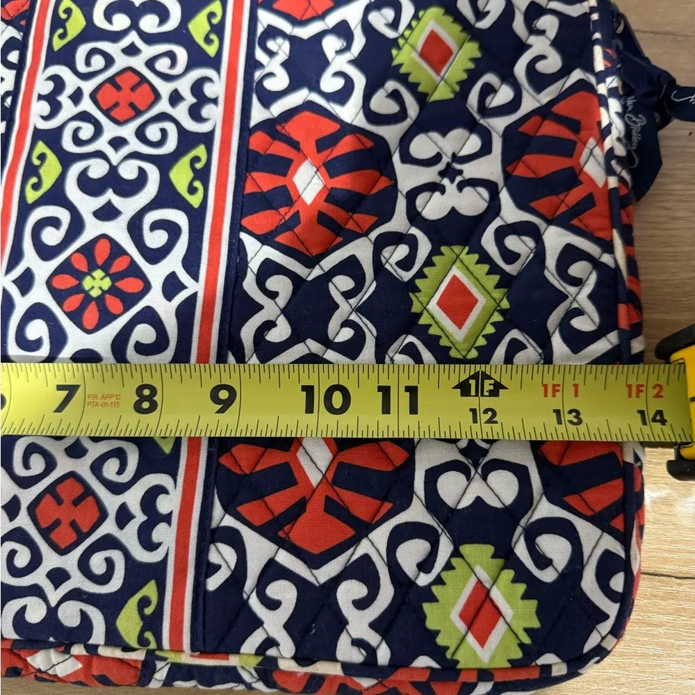 Vera Bradley Sun Valley Laptop Case Soft Sleeve Zip Case Quilted w/ Pocket 14” O - Image 9