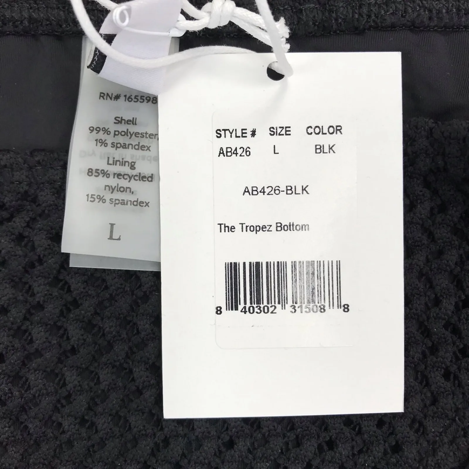 DEMI MOORE X ANDIE Tropez Swim Bottom Women Sz L Crochet Retro Boho Preppy NWT - Image 6