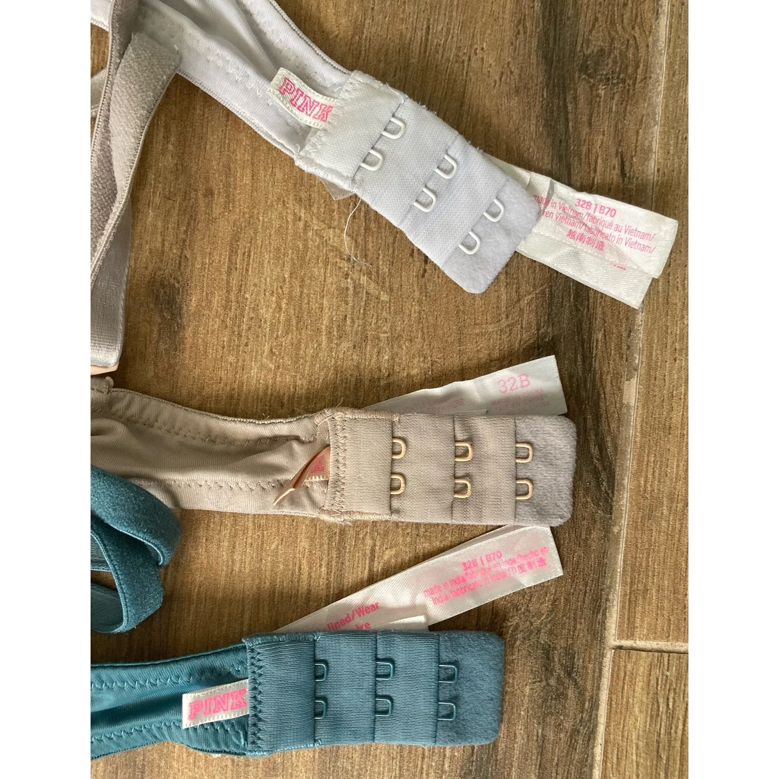 Victoria's Secret PINK Lightly Lined Bra 3 pack 32B - Image 7