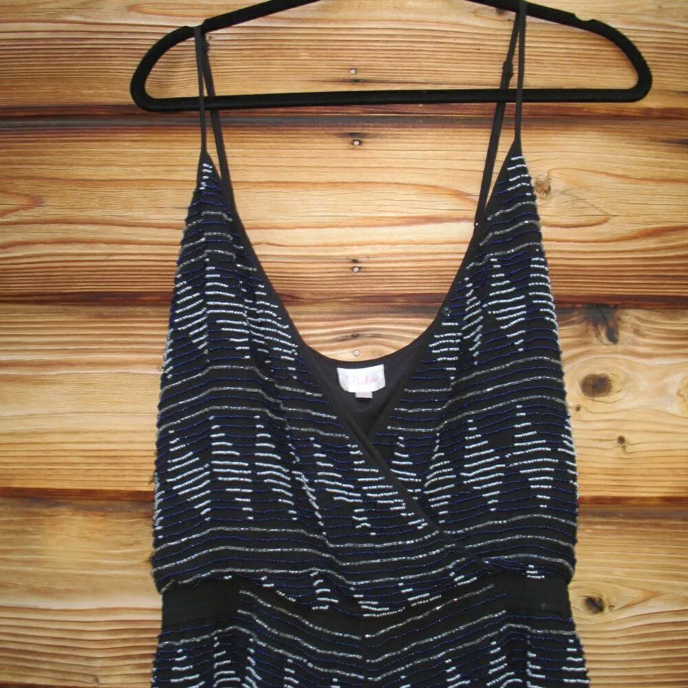 Parker Beaded Romper Shorts S - Image 4