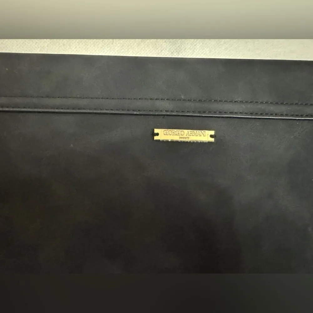 Georgio Armani Leather Clutch - Image 8