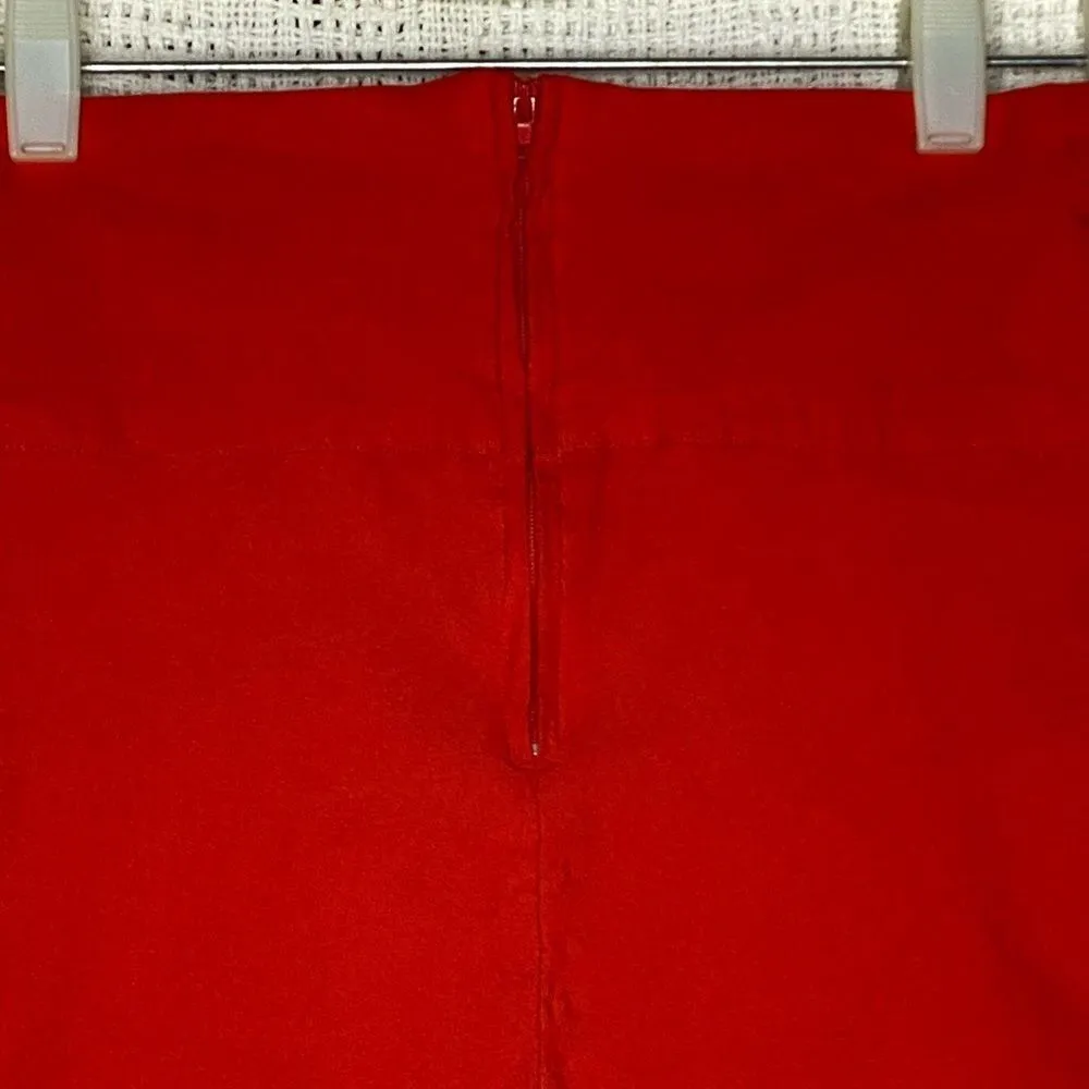 Toska Shorts Red With‎ Gold Buttons - Image 4