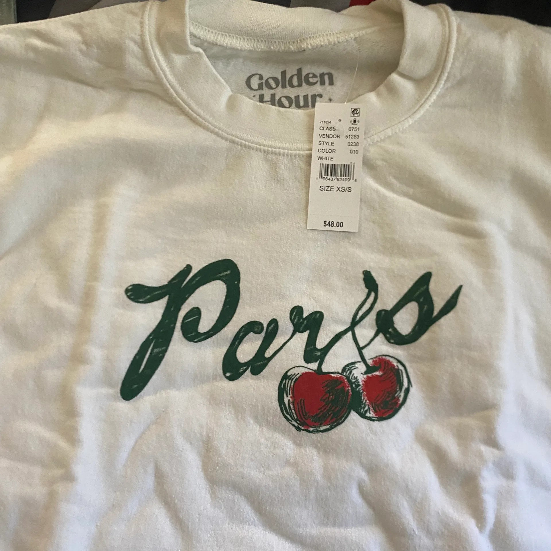 Cherry Paris Crewneck - Image 2