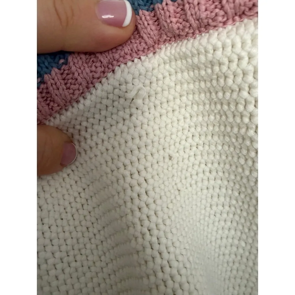 Frame Striped Drop Shoulder Hooded Sweater Sz M ASO We Were Liars - Image 6