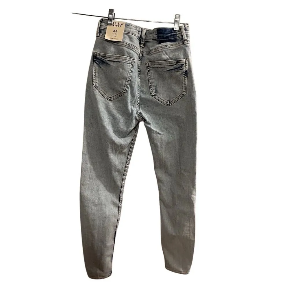 River Island Women's High Rise Skinny Jeans Light Denim Size 4 - Image 12