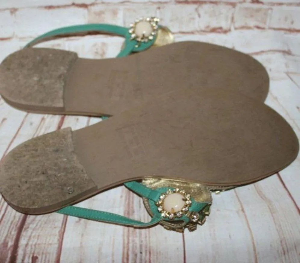 Bem Me Quer Brazilian Sandals Size 7 - Image 5