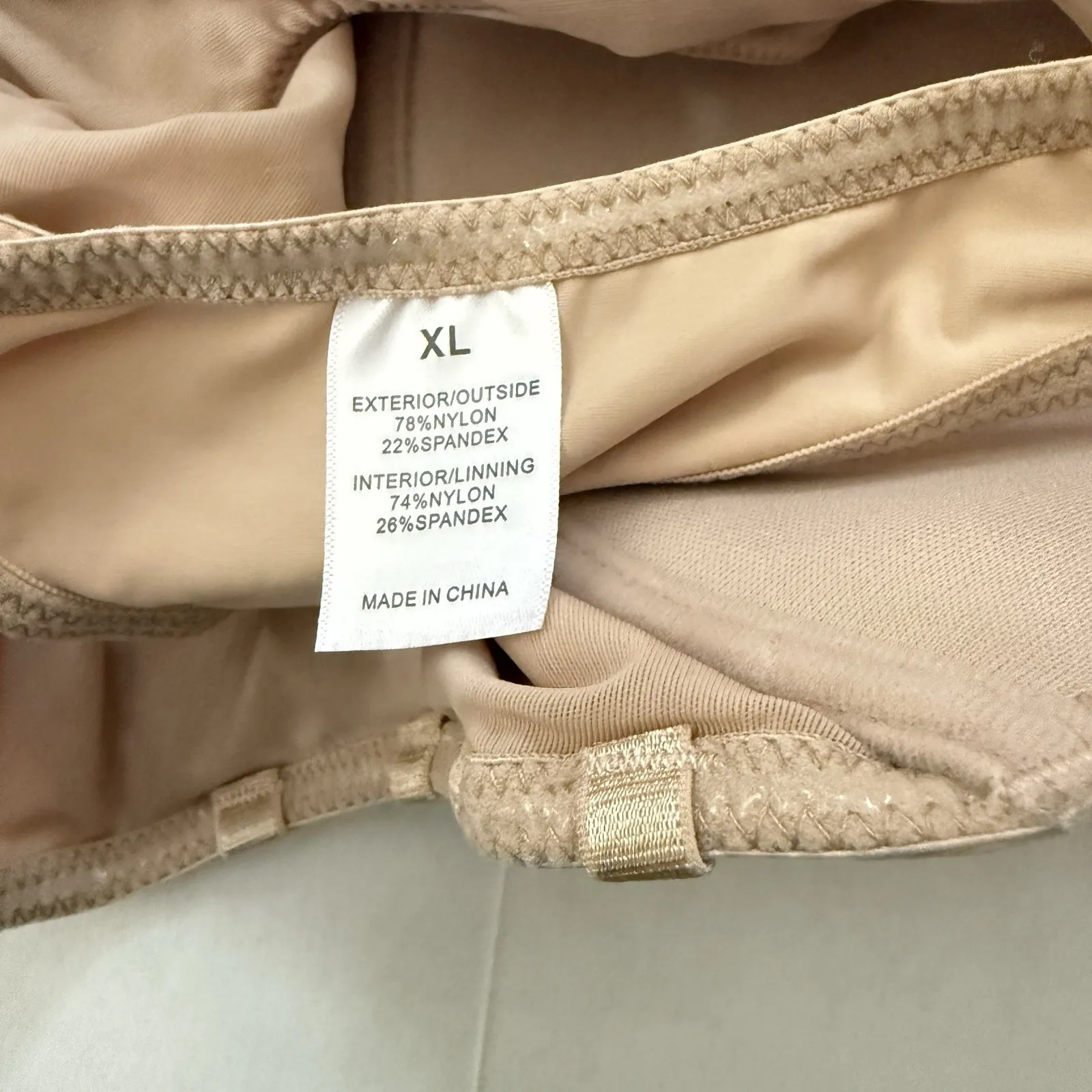 FeelinGirl Women Shapewear Built-in‎ Bra Body Shaper U Plunge XL Backless Thong - Image 9