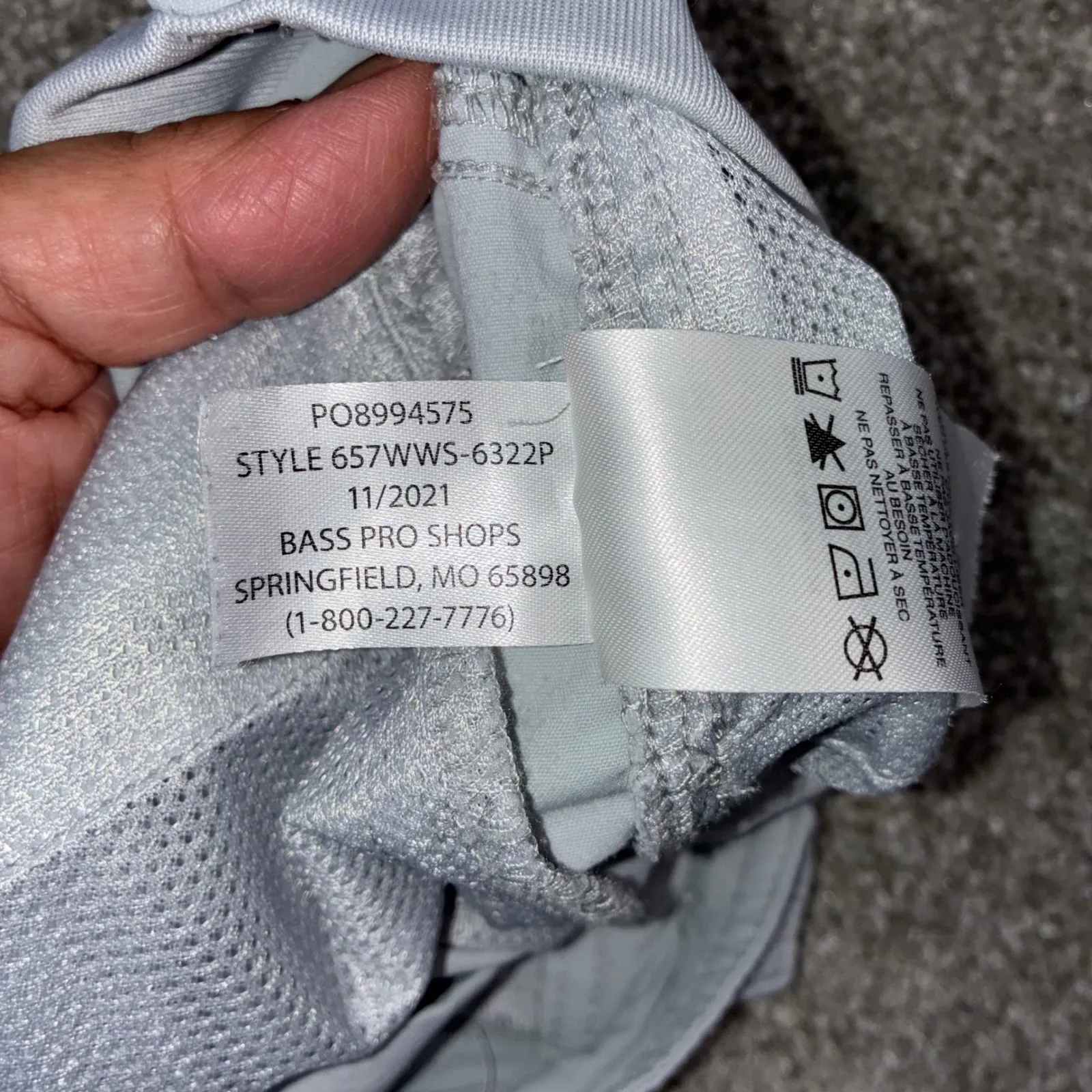 Worldwide Sportsman Womens‎ Size 8 Nylon Convertible Hiking Pants Grey Gorpcore - Image 8