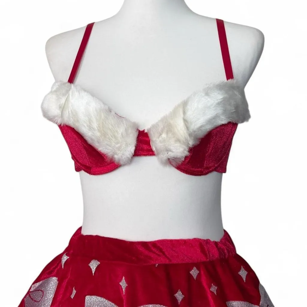Vintage Sexy Mrs Santa clause lingerie costume - Image 2