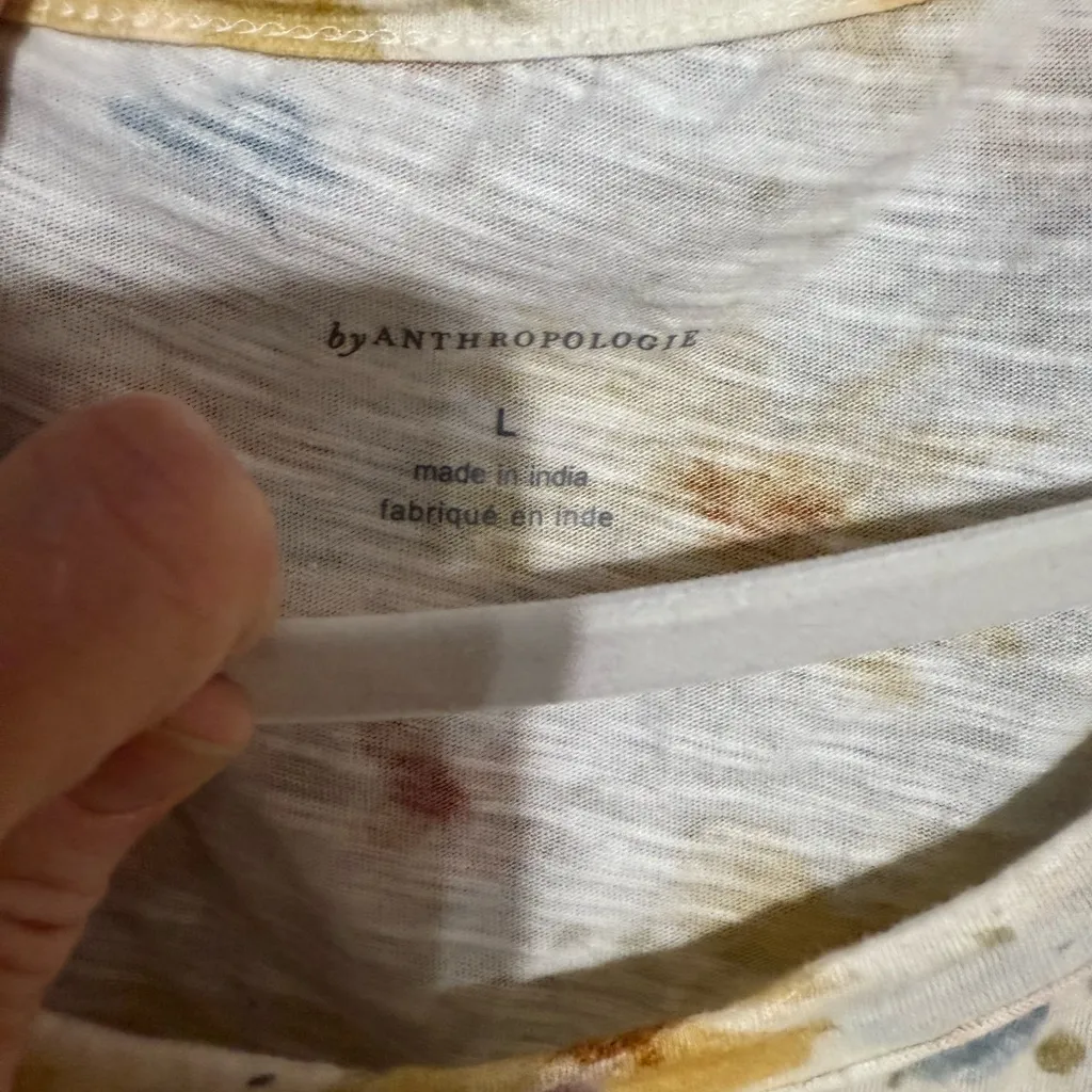 Anthropologie Multicolor Floral Blouse - Image 4