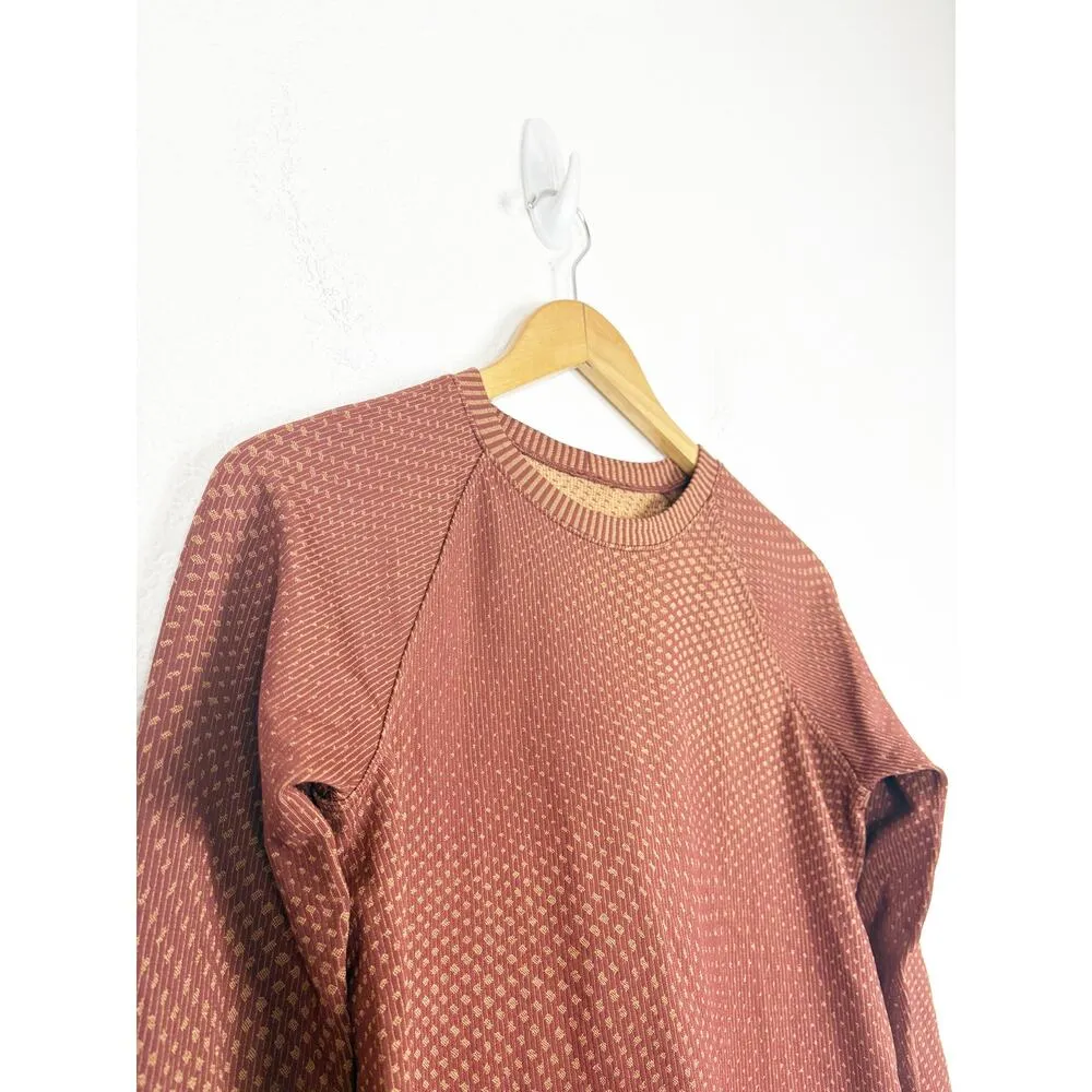 Lululemon Rest Less Pullover Long Sleeve Medium Sweat-wicking Stretch Workout - Image 5