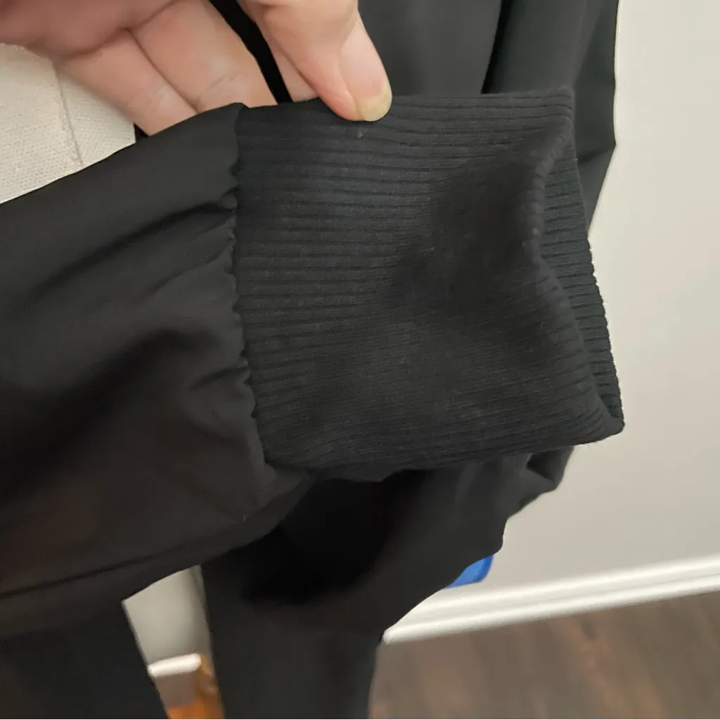 Nurse Mates Cardigan Lightweight Pockets Microdenier Silky Stretch Fabric Black - Image 3