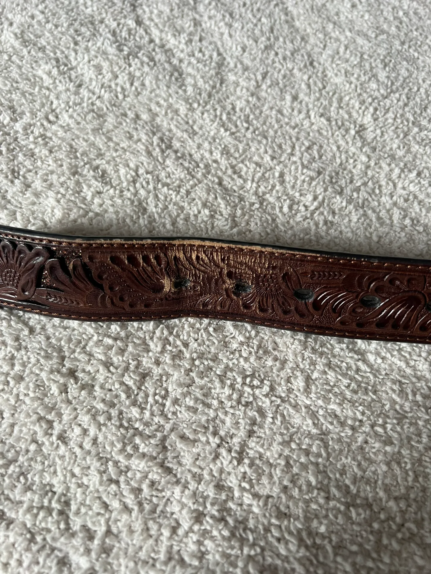 western style belt Brown - Image 3