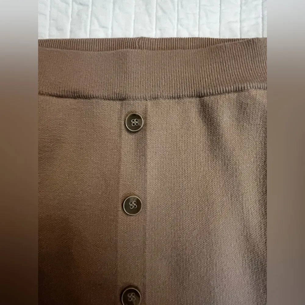 Zyia Active Khaki Tribeca Sweater Skirt - Image 4