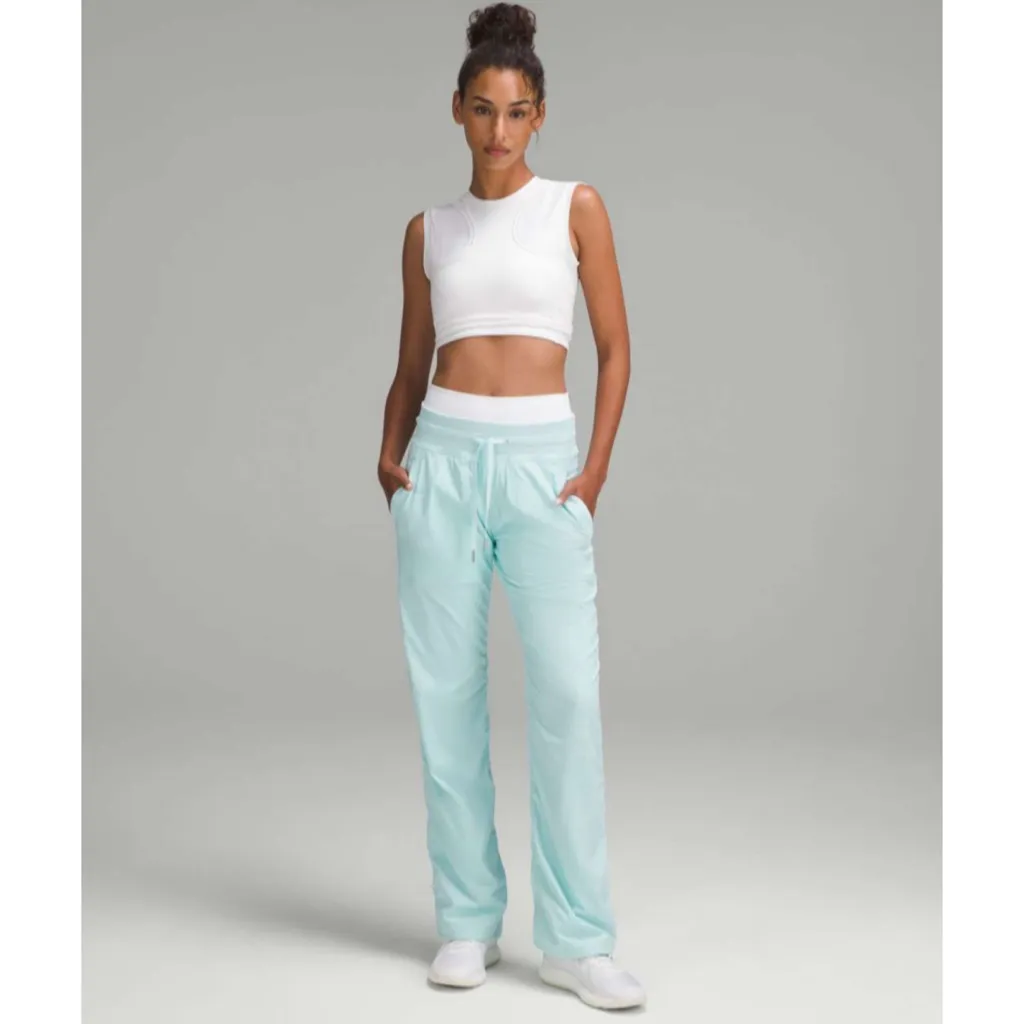 Lululemon Dance Studio Mid Rise Lined Pants Size 12 14 Ideal Mint NWT - Image 3