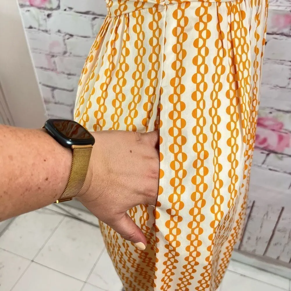 Vanessa Virginia Anthropologie strapless chain sweetheart summer dress size 2 - Image 5