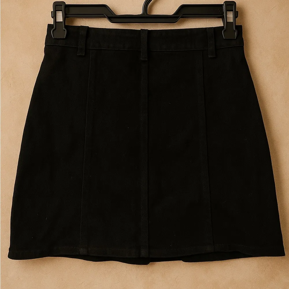 Altar'd State Denim Black Mini Skirt - Image 2
