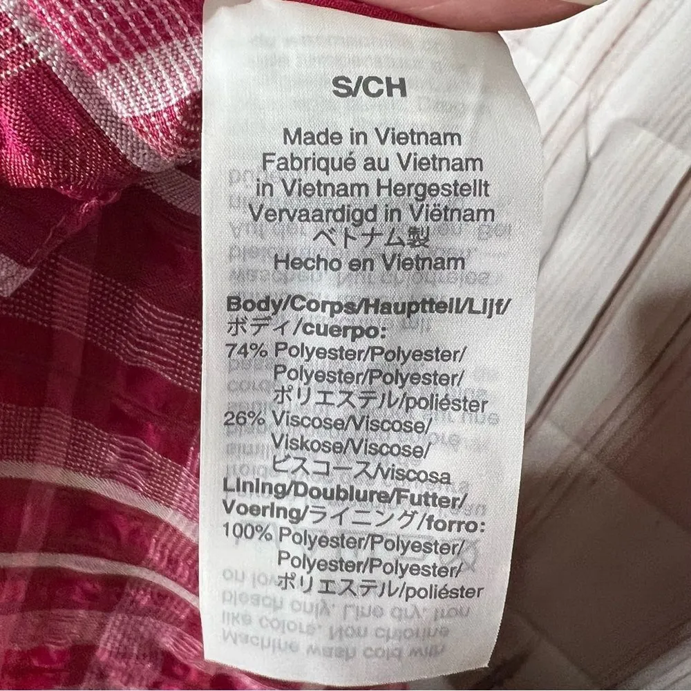 Madewell Plaid puff sleeve top - Image 5