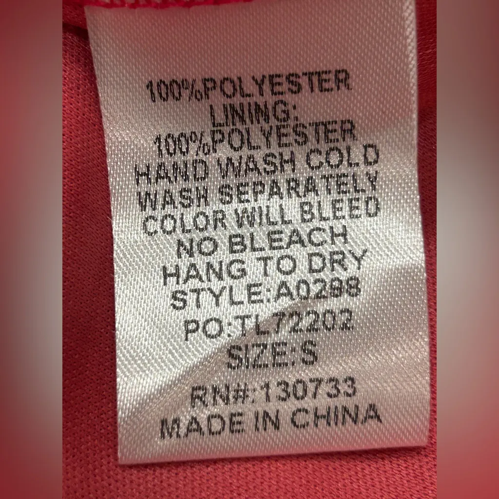 Umgee Long Sleeve Shimmer Mini Dress Smocked Back panel babydoll Size Small NWT - Image 11