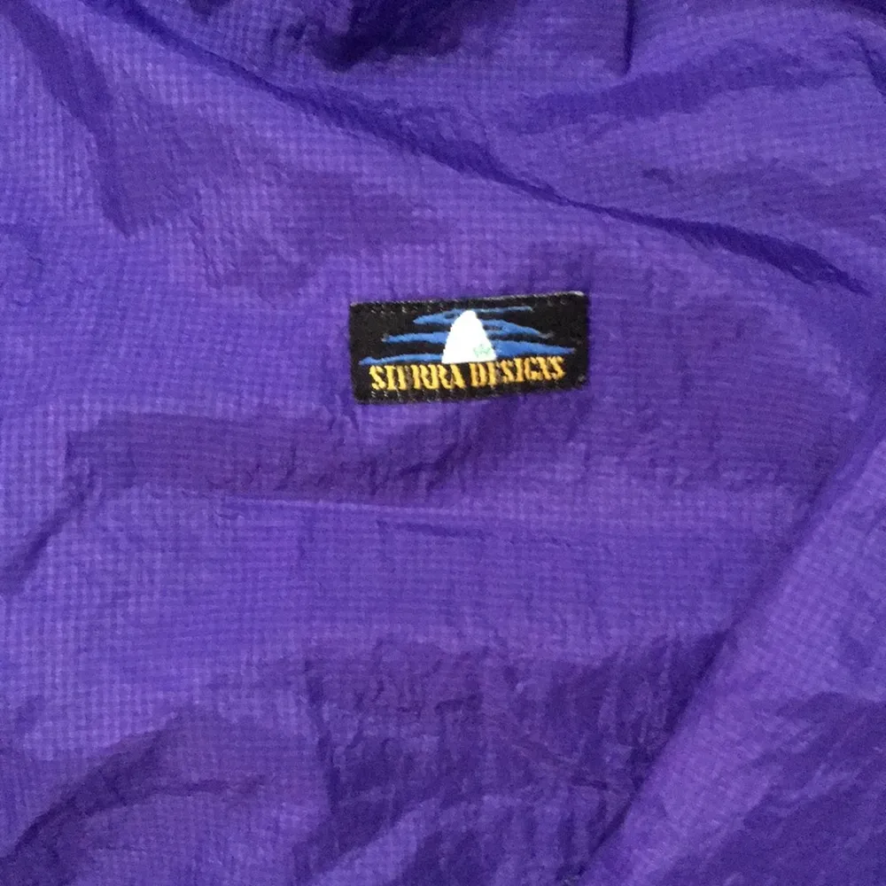 Vintage 90s Sierra Designs blue purple teal windbreaker ski jacket size M Size M - Image 2