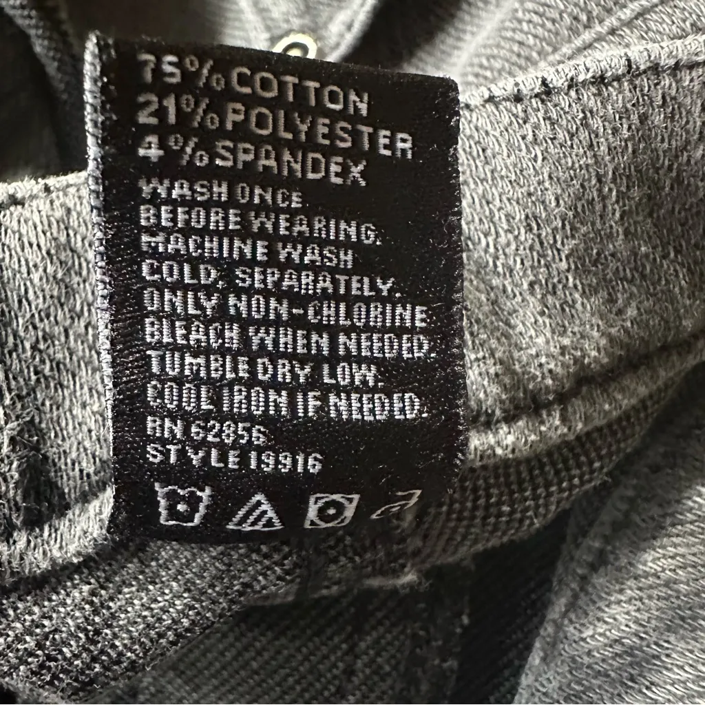 HUE Ultimate Stretch Denim Women's Gray Leggings - Image 12