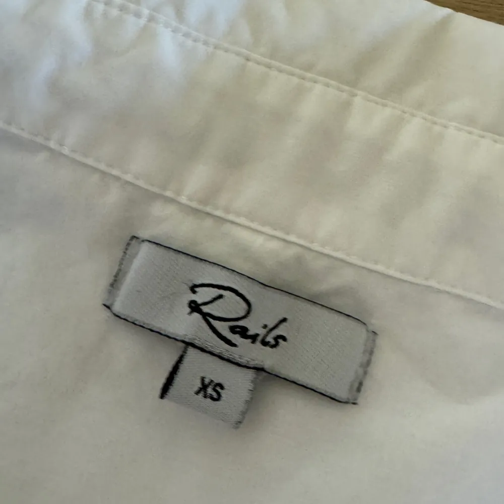 Rails Shannon white poplin top size XS - Image 4