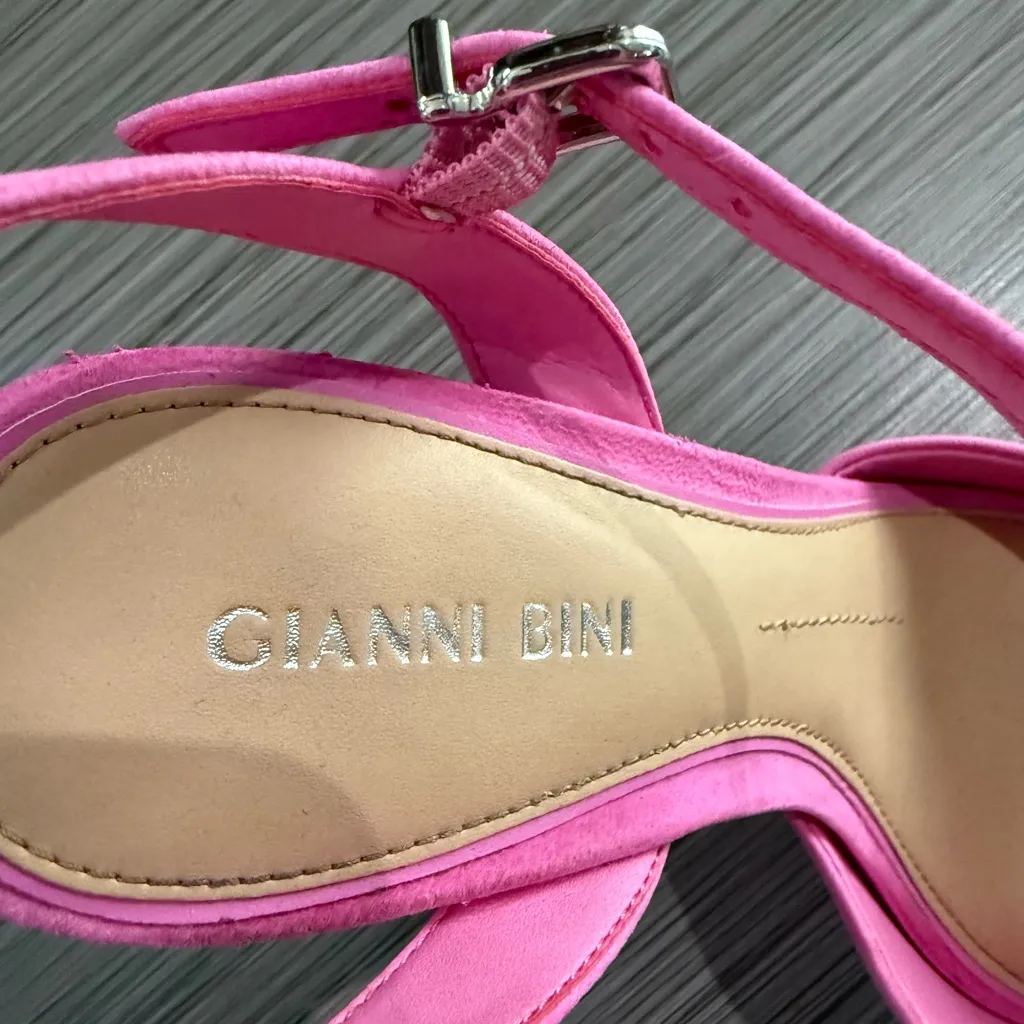 Gianni Bini Vibrant Pink Heels  size 9 - Image 8